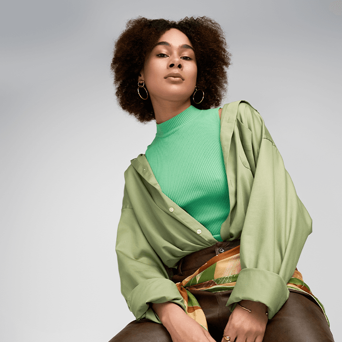 On-Model Retouching Retouched ecommerce product retouching example